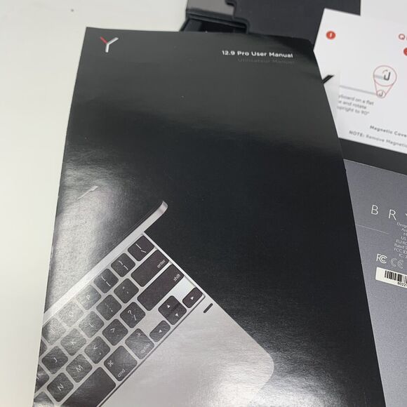 Brydge 12.9 Pro Keyboard iPad Pro 3rd Gen Cover No Oem Cable - Picture 11 of 11